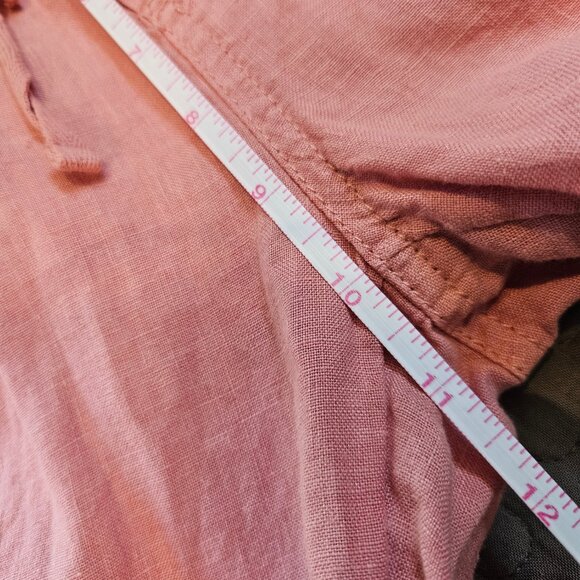 Cynthia Rowley Jogger-Style Linen Pants - Picture 8 of 8